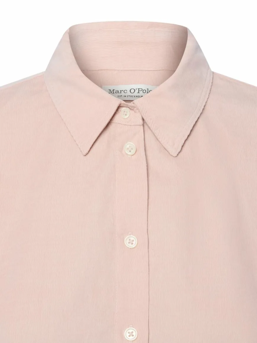 Marc O'Polo Blusen*Damen Cord-Hemdbluse rosa uni