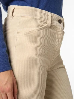Marie Lund Hosen*Damen Cordhose sand uni
