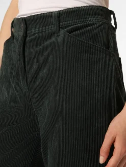 Marie Lund Hosen*Damen Cordhose tanne uni