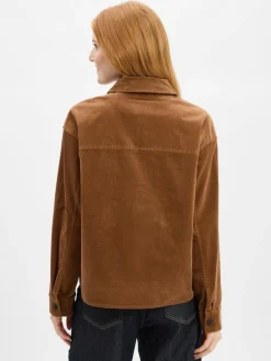 Marc O'Polo Jacken & Westen*Damen Cordjacke cognac uni