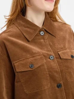 Marc O'Polo Jacken & Westen*Damen Cordjacke cognac uni