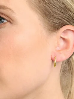 amor Schmuck*Damen Creolen gold uni