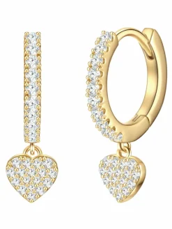 Glanzstücke München Schmuck*Damen Creolen gold uni