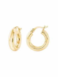 amor Schmuck*Damen Creolen gold uni