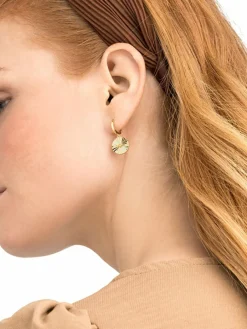 NOELANI Schmuck*Damen Creolen gold uni