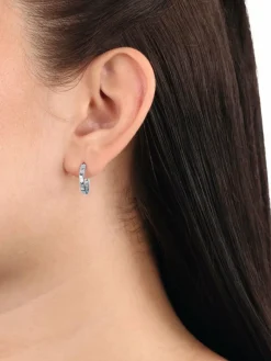 amor Schmuck*Damen Creolen silber uni