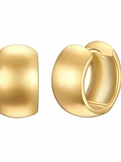 Rafaela Donata Schmuck*Damen Creolen gold uni