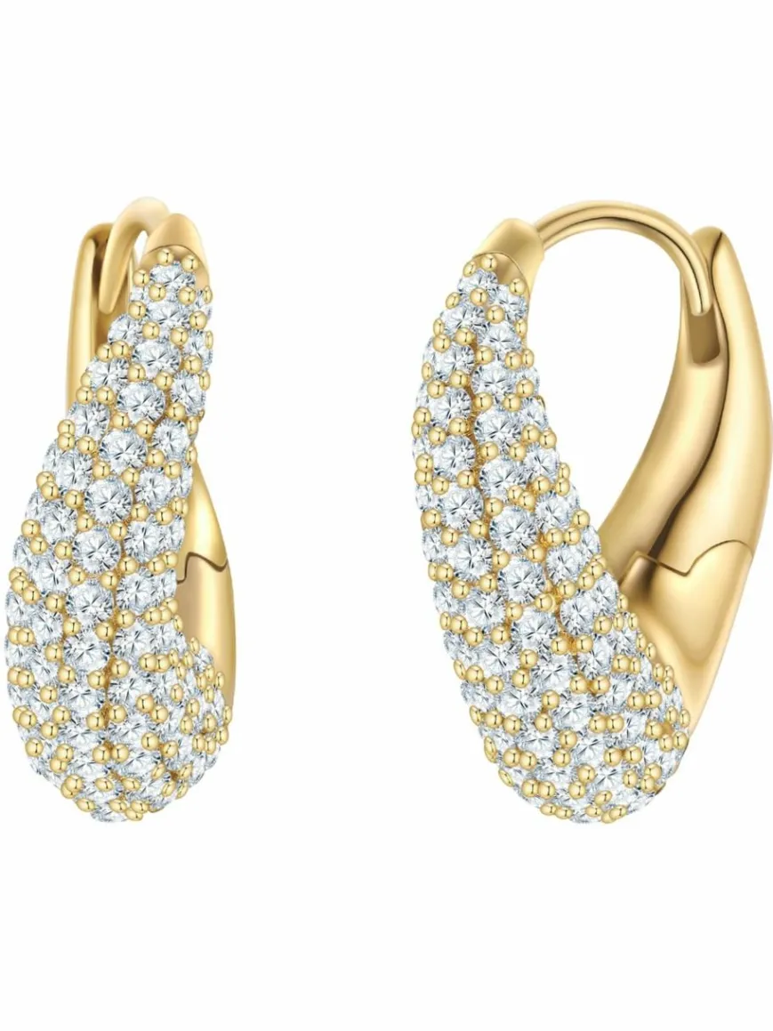 Glanzstücke München Schmuck*Damen Creolen - gold uni