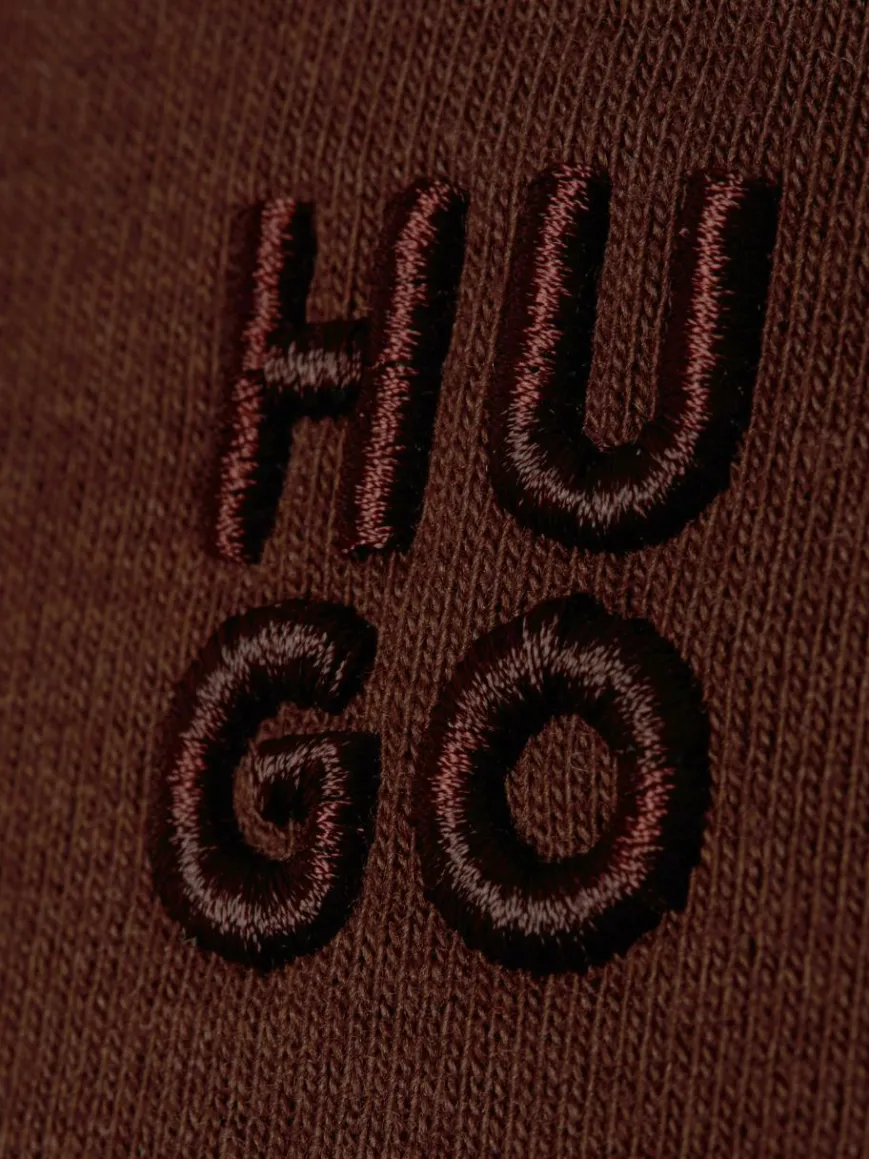 HUGO Shirts & Tops*Damen Crop Shirt - Delanor nougat uni