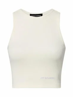 PEGADOR Shirts & Tops*Damen Crop Top - Ayla ecru uni