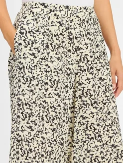 Msch Copenhagen Hosen*Damen Culotte - MSCHJusia sand mehrfarbig gemustert