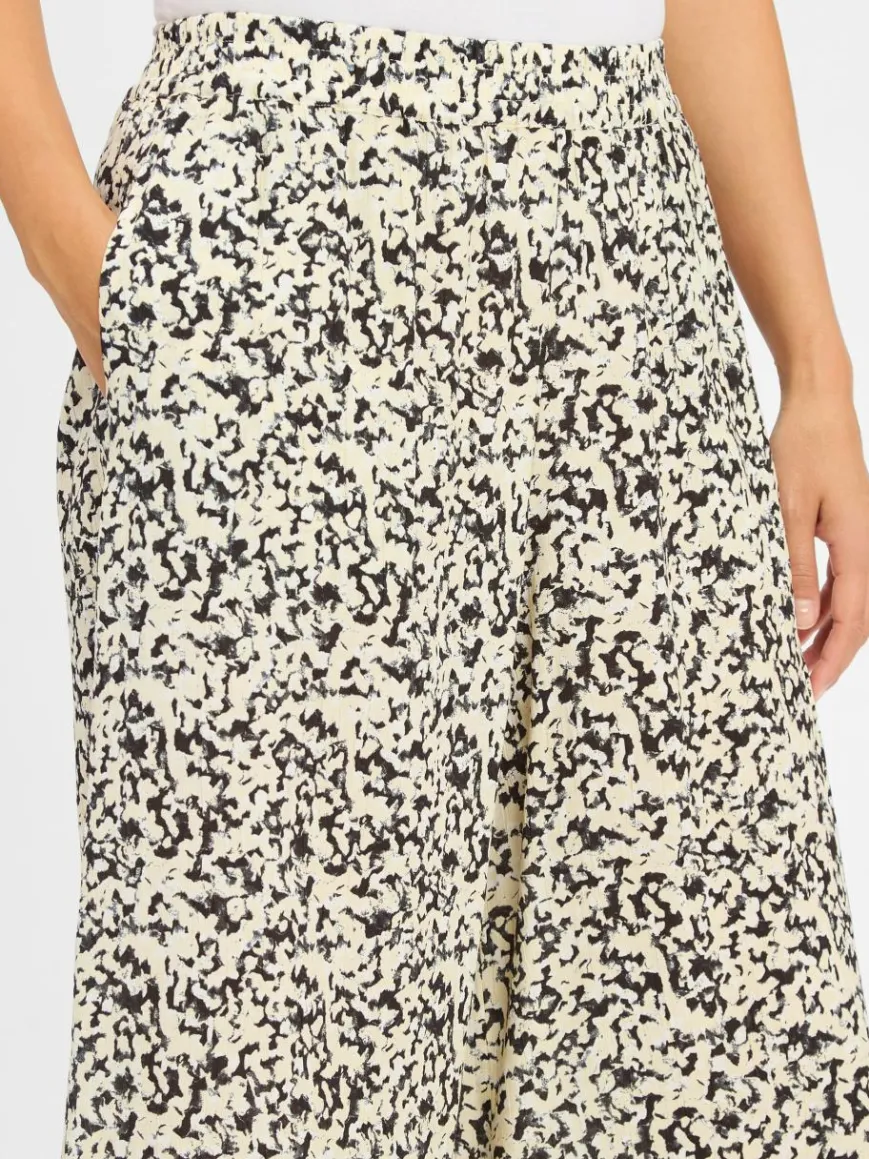 Msch Copenhagen Hosen*Damen Culotte - MSCHJusia sand mehrfarbig gemustert