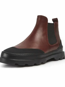 Camper Boots & Stiefeletten*Damen, Damskie Stiefeletten - Brutus bordeaux uni