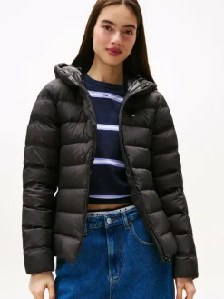 Tommy Jeans Jacken & Westen*Damen Daunenjacke schwarz uni