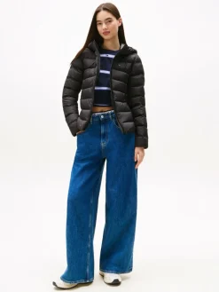 Tommy Jeans Jacken & Westen*Damen Daunenjacke schwarz uni