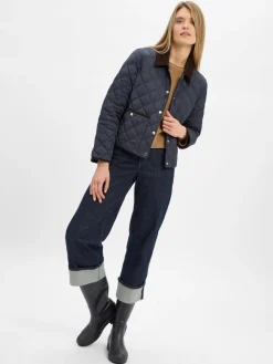 Rich & Royal Jacken & Westen*Damen Daunenjacke marine uni