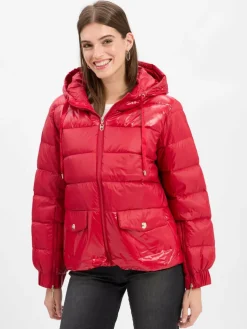 Liu Jo Collection Jacken & Westen*Damen Daunenjacke - Imbottito piuma cort rot uni