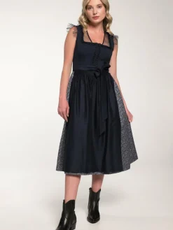 Spieth & Wenksy Kleider*Damen Dirndl - Gaute blau gemustert