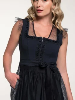 Spieth & Wenksy Kleider*Damen Dirndl - Gaute blau gemustert