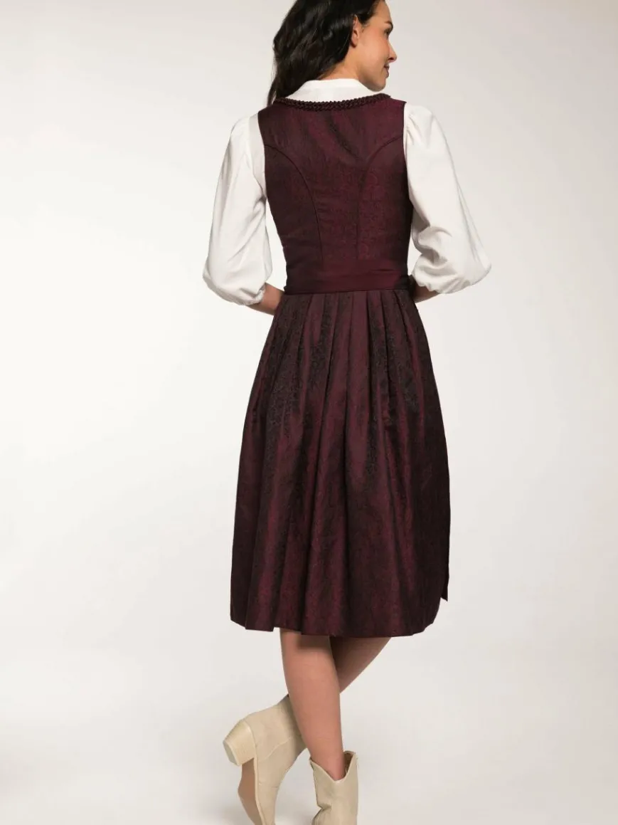 Spieth & Wenksy Kleider*Damen Dirndl - Gesia rot gemustert