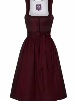 Spieth & Wenksy Kleider*Damen Dirndl - Gesia rot gemustert