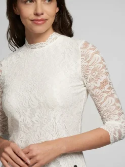 Spieth & Wenksy Blusen*Damen Dirndlbluse - Amberg weiß gemustert