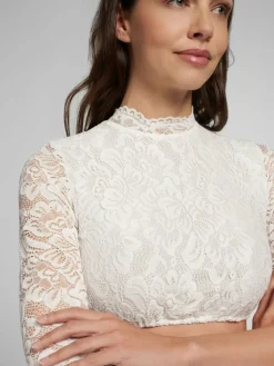 Spieth & Wenksy Blusen*Damen Dirndlbluse - Amsterdam weiß gemustert