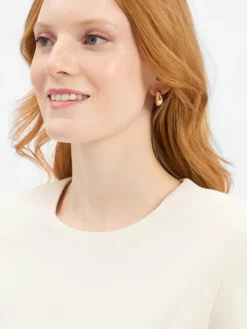 Armani Exchange Kleider*Damen Etuikleid ecru uni