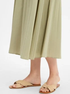 Marc O'Polo Röcke*Damen Faltenrock lind uni