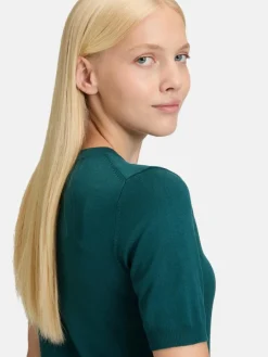 Betty & Co Pullover & Strickjacken*Damen Feinstrickpullover mehrfarbig uni