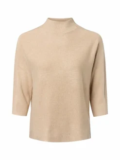 comma Pullover & Strickjacken*Damen Feinstrickpullover beige meliert