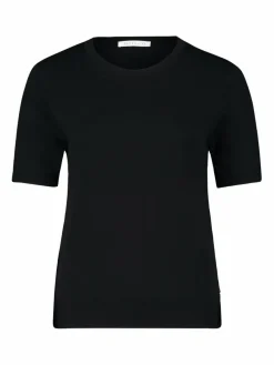 Betty & Co Pullover & Strickjacken*Damen Feinstrickpullover schwarz uni