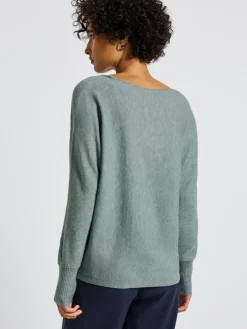 Street One Pullover & Strickjacken*Damen Feinstrickpullover mint meliert