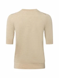 BOSS Pullover & Strickjacken|Shirts & Tops*Damen Feinstrickshirt - Farbella beige meliert