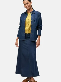 zero Pullover & Strickjacken*Damen Feinstrickweste gelb uni