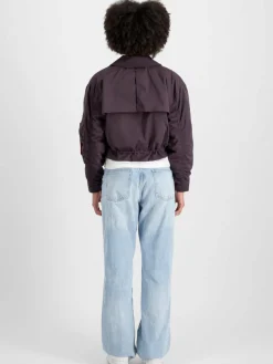 Alpha Industries Jacken & Westen*Damen Feldjacke lila uni