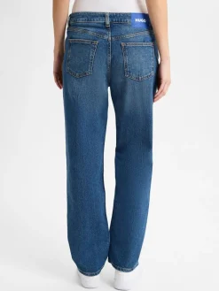 HUGO BLUE Jeans|Hosen*Damen Five-Pocket Jeans - Elyah_B medium stone uni
