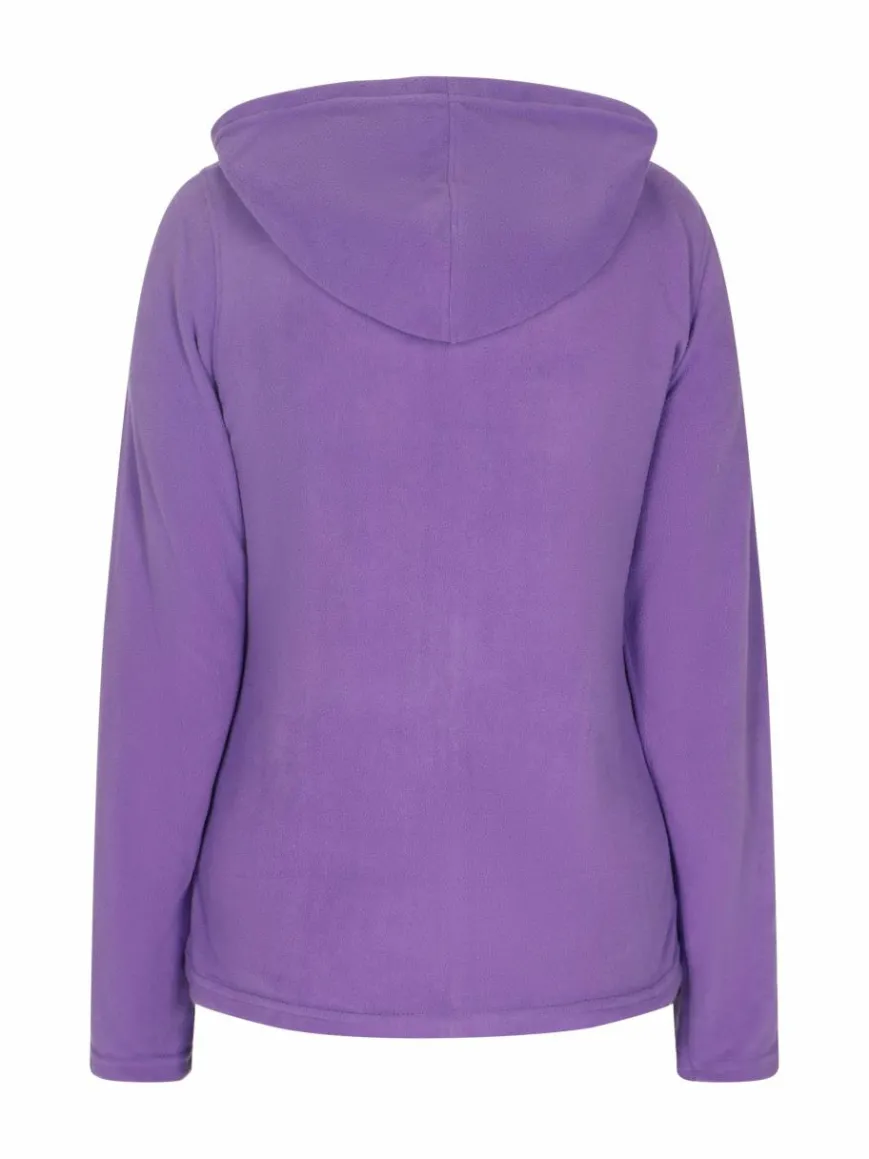 Faina Sweatshirts & Sweatjacken*Damen Fleecejacke lila uni
