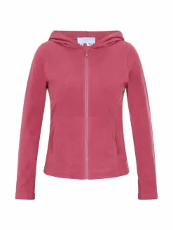 Faina Sweatshirts & Sweatjacken*Damen Fleecejacke rosa uni