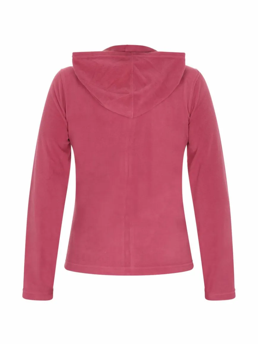 Faina Sweatshirts & Sweatjacken*Damen Fleecejacke rosa uni