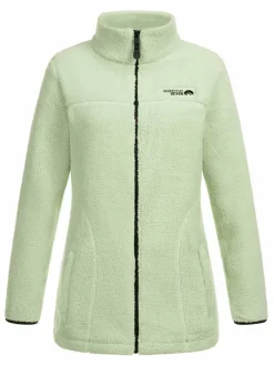 Arctic Seven Sweatshirts & Sweatjacken*Damen Fleecejacke - ASDiania mint uni