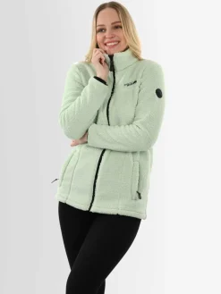 Arctic Seven Sweatshirts & Sweatjacken*Damen Fleecejacke - ASDiania mint uni