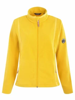 Navigazione Sweatshirts & Sweatjacken*Damen Fleecejacke - Fleecejacke gelb uni