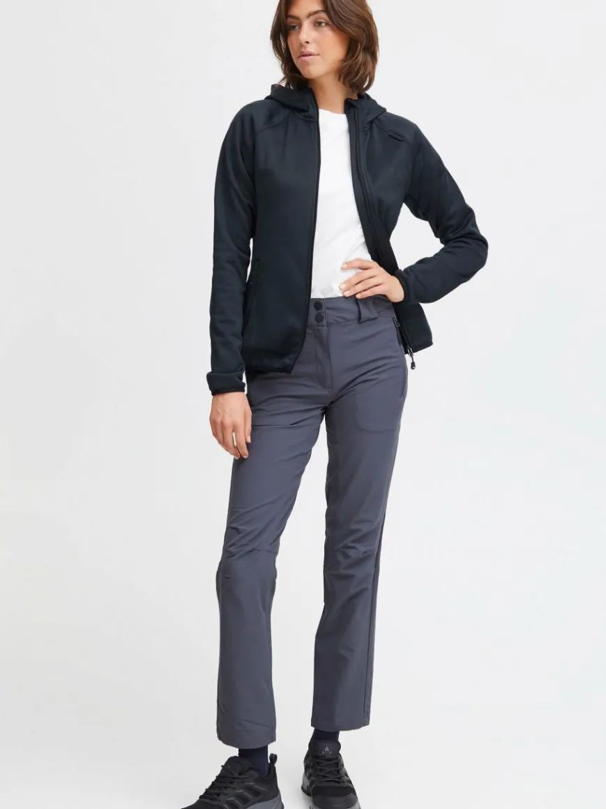 North Bend Sweatshirts & Sweatjacken*Damen Fleecejacke - NBBerta marine uni