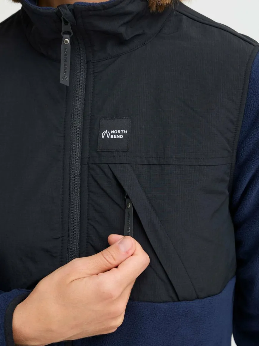 North Bend Sweatshirts & Sweatjacken|Jacken & Westen*Damen Fleecejacke - NBDelia W marine uni