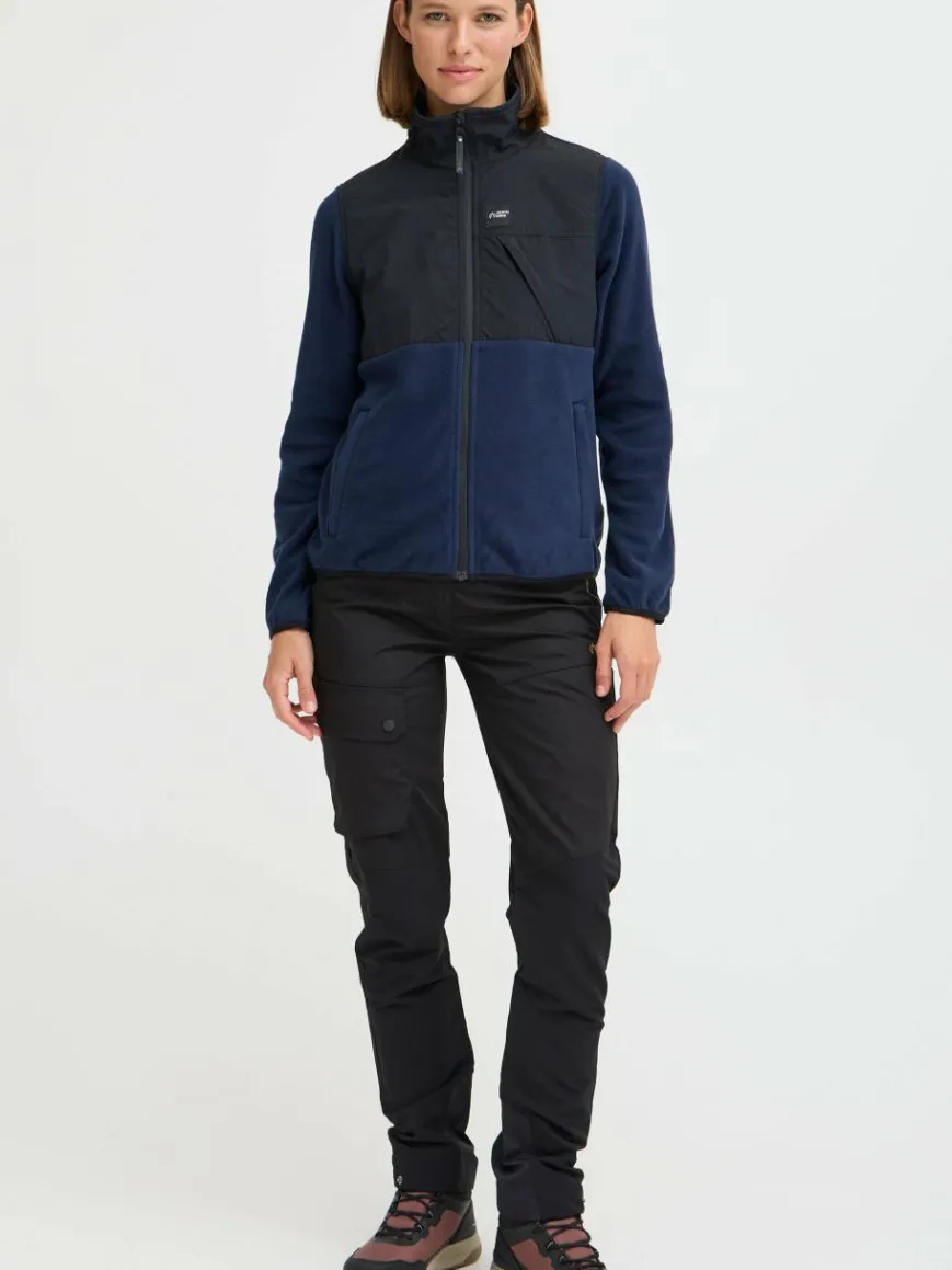 North Bend Sweatshirts & Sweatjacken|Jacken & Westen*Damen Fleecejacke - NBDelia W marine uni