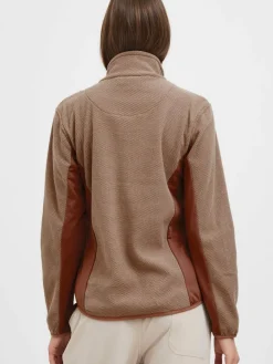 North Bend Sweatshirts & Sweatjacken*Damen Fleecejacke - NBHelga mocca meliert