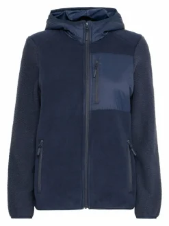 North Bend Sweatshirts & Sweatjacken*Damen Fleecejacke - NBMattea marine uni