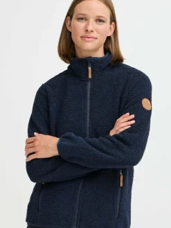 North Bend Sweatshirts & Sweatjacken*Damen Fleecejacke - NBStine marine uni