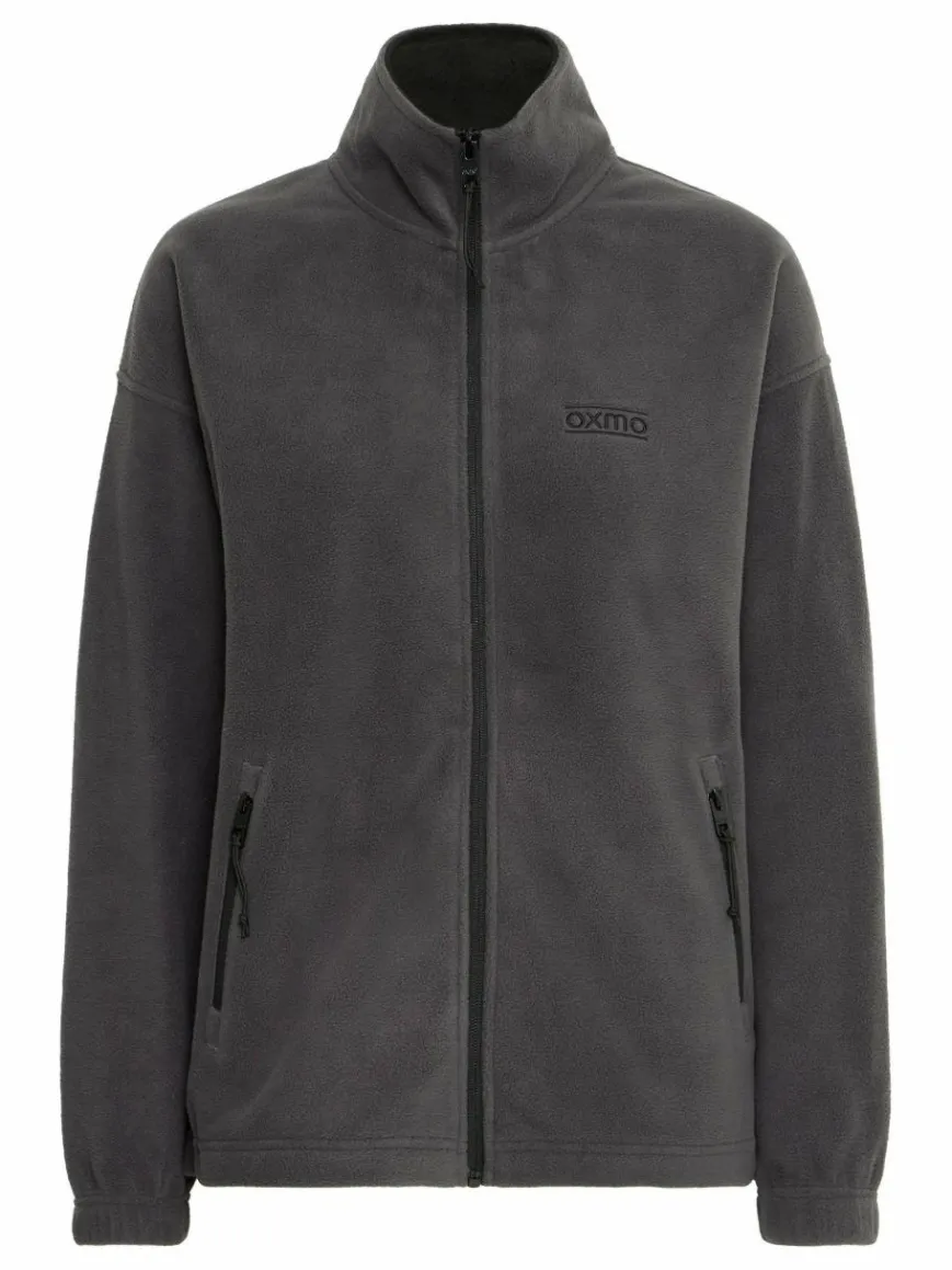 OXMO Sweatshirts & Sweatjacken|Jacken & Westen*Damen Fleecejacke - OXMARTA grau uni
